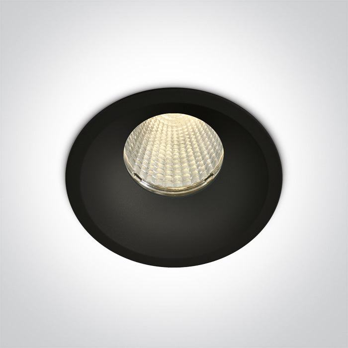 10112TP/B/V SCHWARZ COB 12W CCTV IP65 DARK LIGHT 700mA