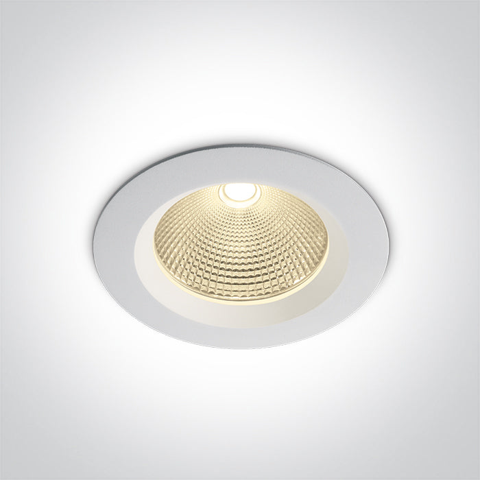 10115CA/W/V WEISS 15W CCTV IP20 60° 230V