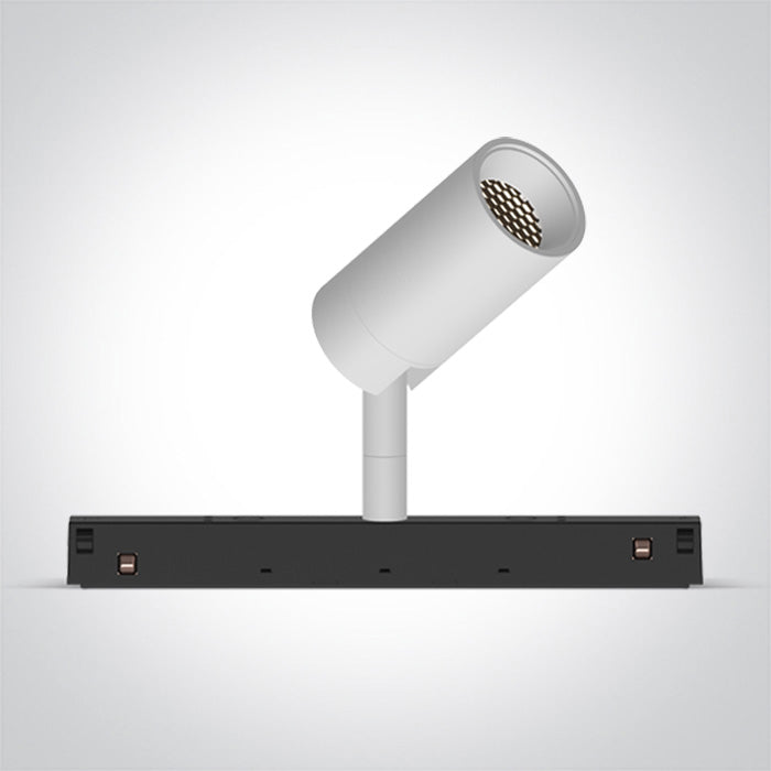 42110L/W/V WEISS DALI 8W CCTV 48V IP20 HONEYCOMB ADJUSTABLE