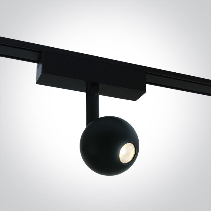 43122F/B/V SCHWARZ 7W 48V CCTV IP20 ADJUSTABLE