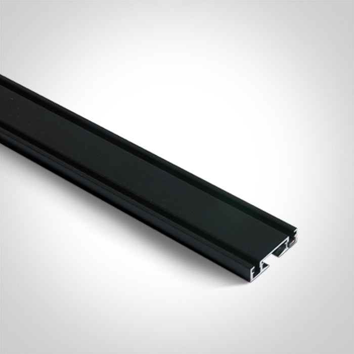 43001F/B SCHWARZ FLAT PROFIL 48V 1m