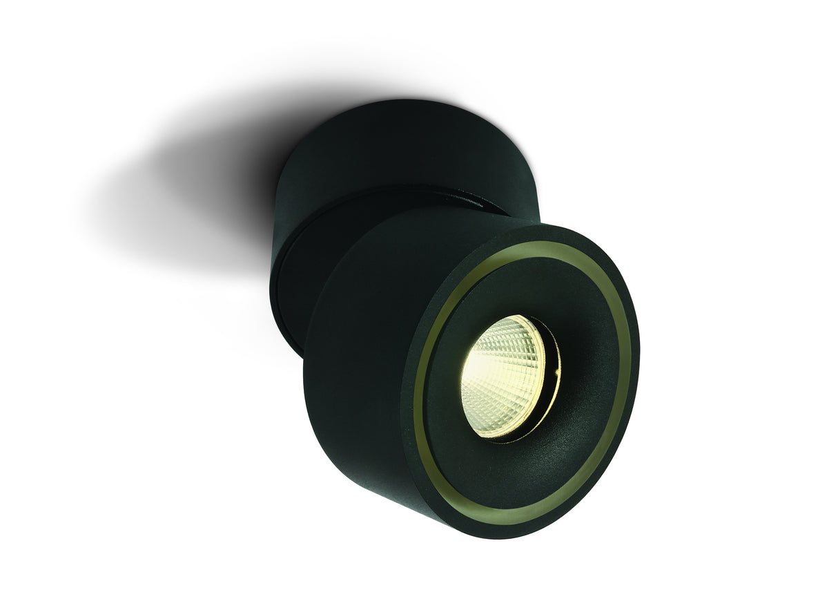 12108LA/B/V SCHWARZ COB 8W CCTV IP20 230V