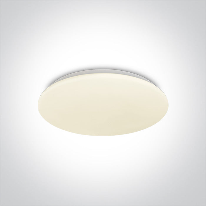 62026C/V WEISS PLAFO 30W CCTV IP20 230v