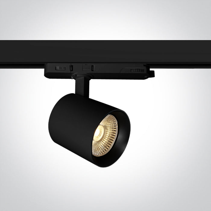 65634BT/B/V SCHWARZ COB 20W PV CCTV TRACK SPOT 230V