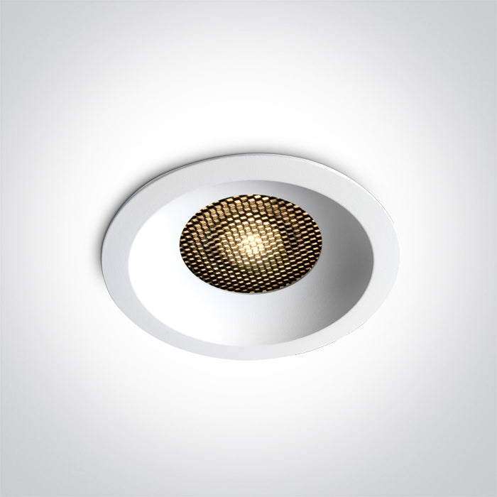 10120DH/W/V WEIß 20W CCTV HONEYCOMB IP20 230V DARK LIGHT