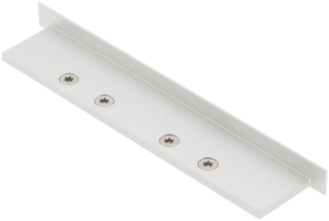 Profil Endkappe LBGI Flach geschlossen, inkl 4 Stk Torx M2,5