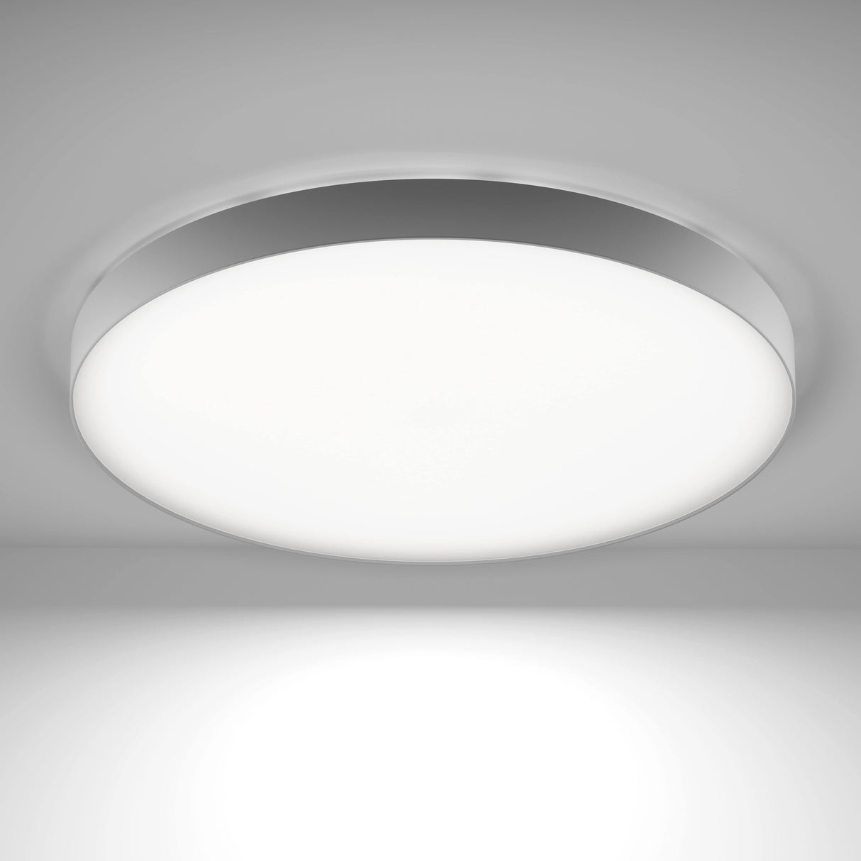 Round 90 ABL DI/IND 51,3W 6326lm 930 OP on/off silber Ø-650