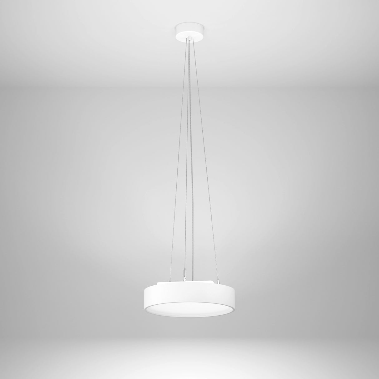 Round 90 HL DI/IND 17,45W 2139lm 940 MP DALI weiss Ø-350
