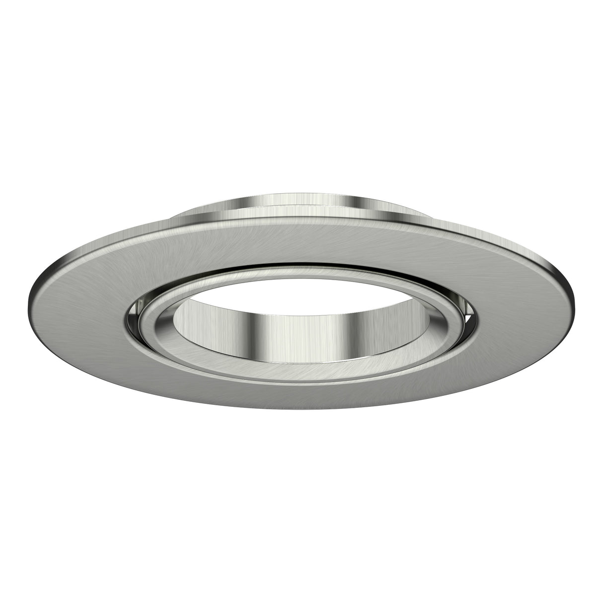 EXUMA ROUND TILTABLE BEZEL GEBÜRSTETER STAHL