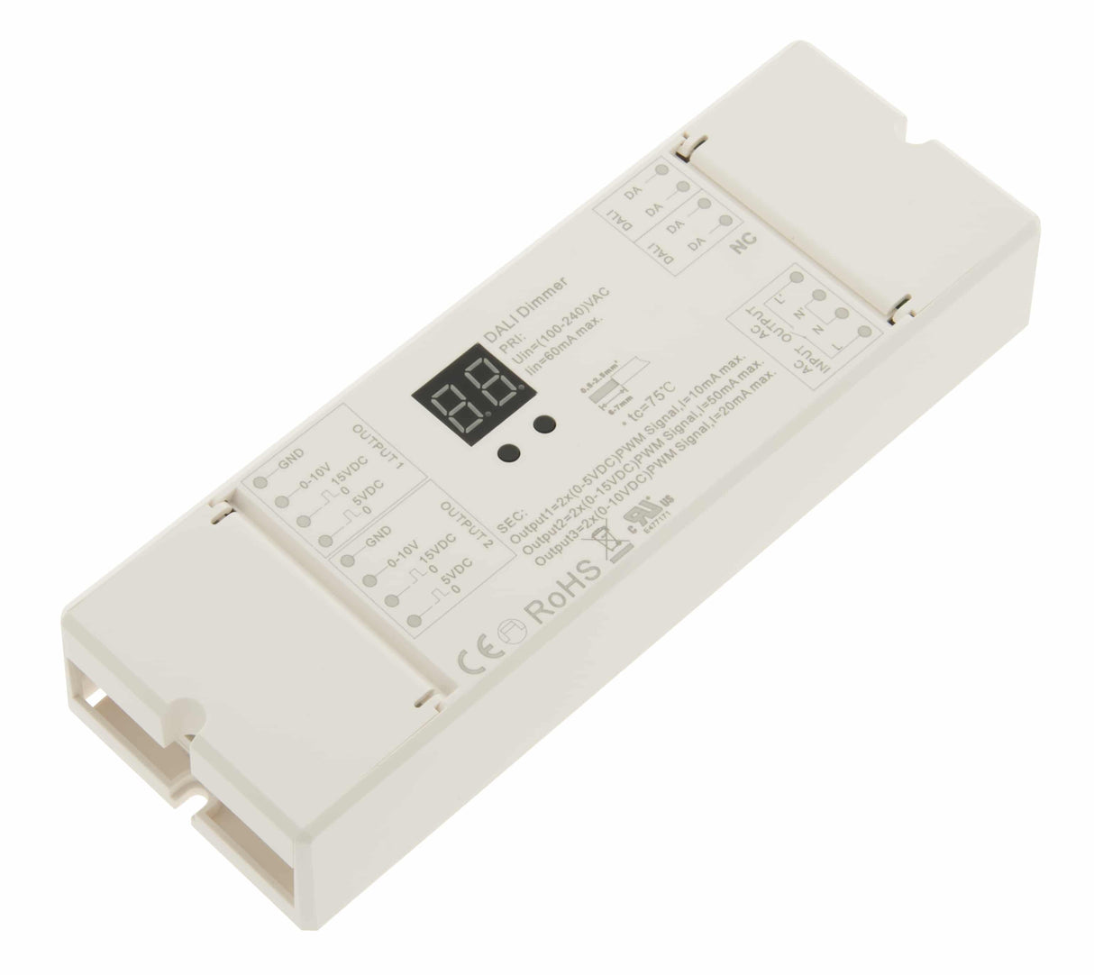 LED DALI PWM Dimmer 0-5V | 0-10V | 0-15V