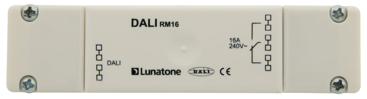 DALI RM16 Relaismodul Deckeneinwurf - 16A Wechsler