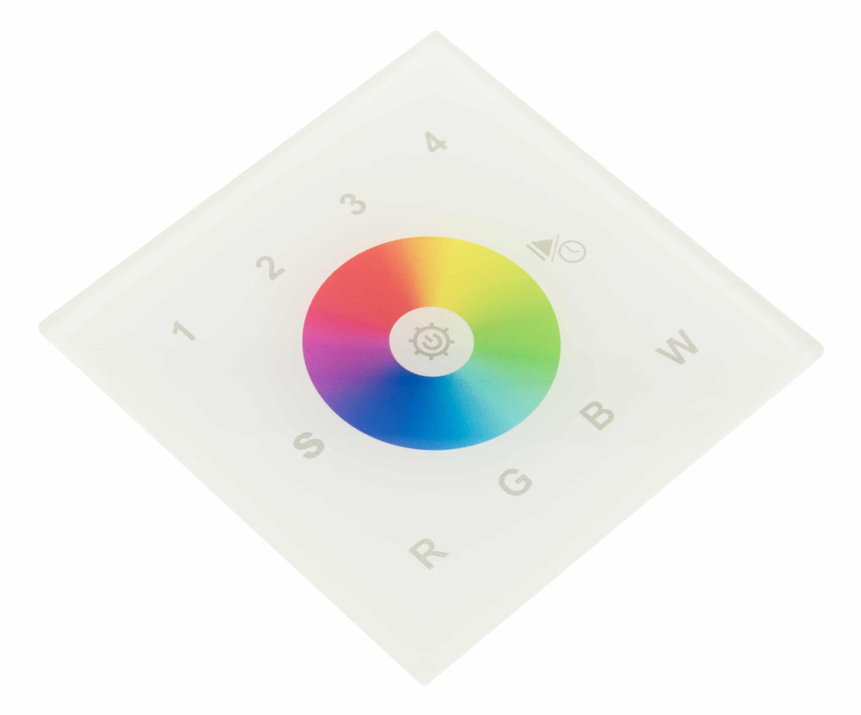 LED DALI Controller Touch RGBW DT8 - 4 Zonen (Gruppen)