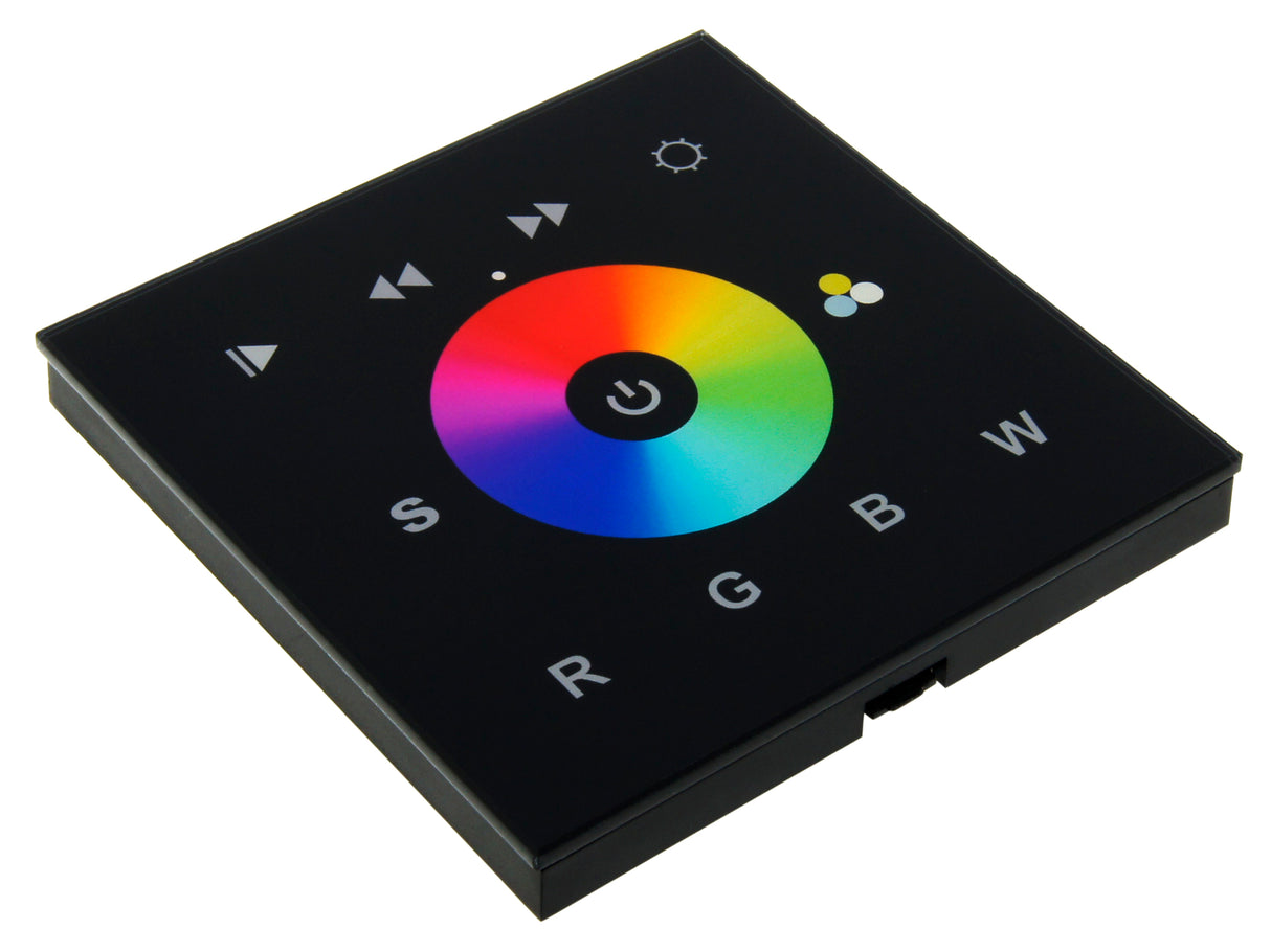 LED DMX Controller Touch RGBW Schwarz