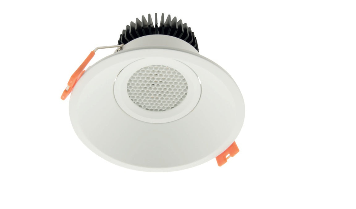 LED Downlight 95 WW (Warm Weiss), Schwarz, IP43