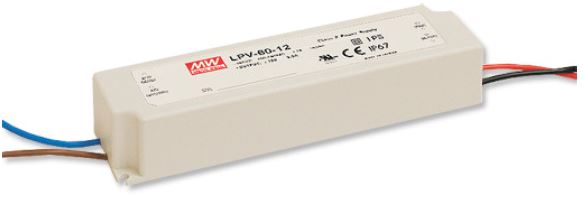 LED Netzteil LPV 60W/12V, IP67