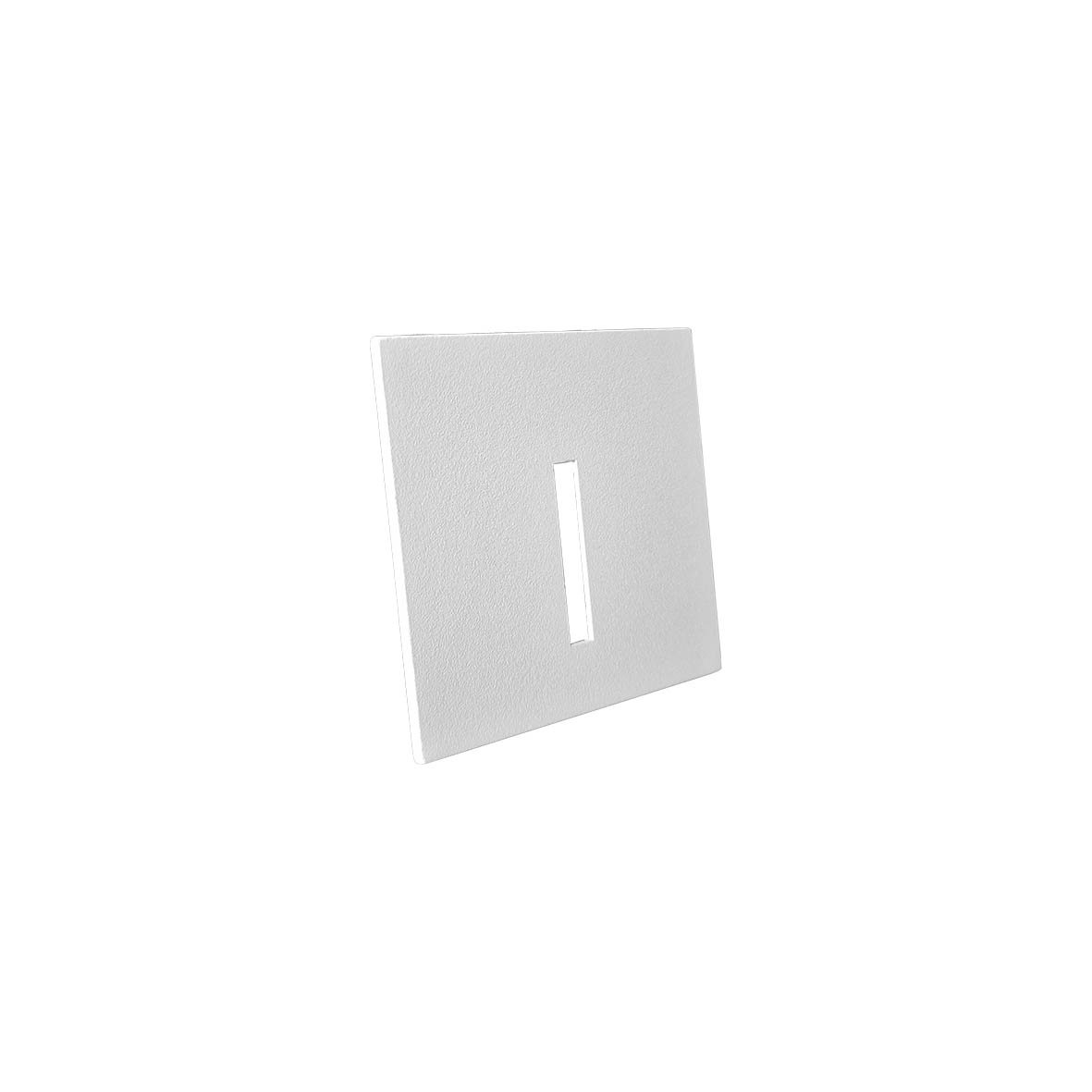 Abdeckung Slot quadratisch für Insert, 83 x 83mm weiß