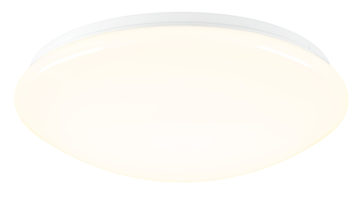 KARO LED 12W 1020lm 3000K PMMA opal IP44 Notleuchte Sensor