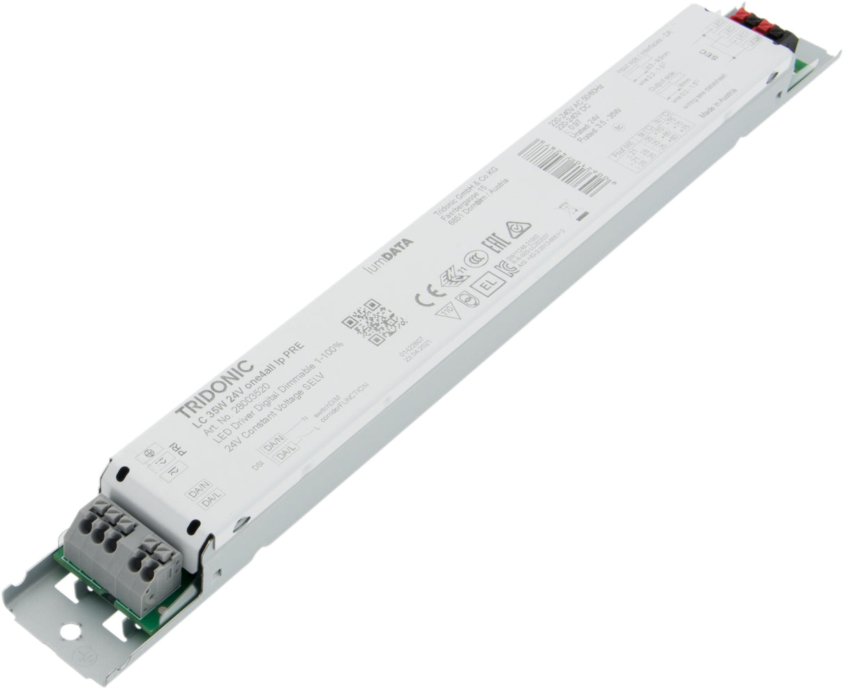TD - Netzteil 35W/24V LP DALI&Switch Dim Mono PRE (CV) IP20