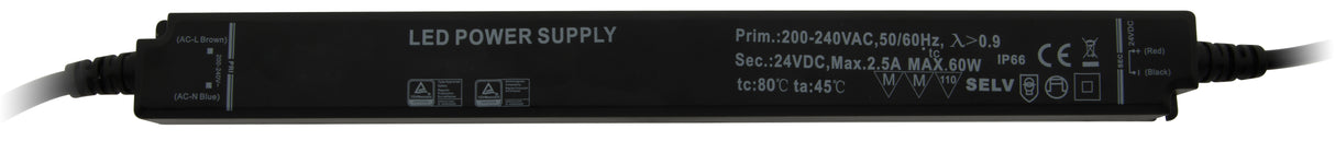 LED SN Netzteil 60W/24V IP66