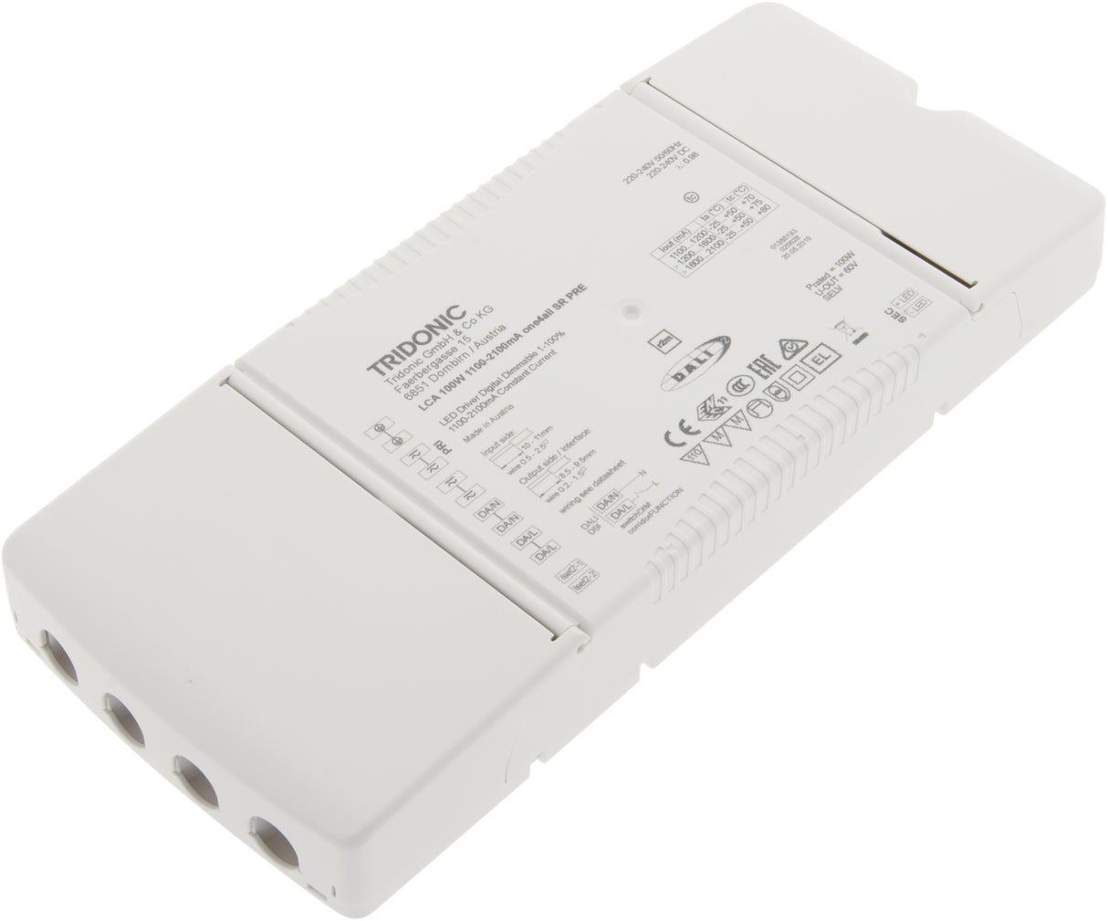 LED TD - Netzteil 100W 1000-2100mA SR DALI & Switch Dim PRE