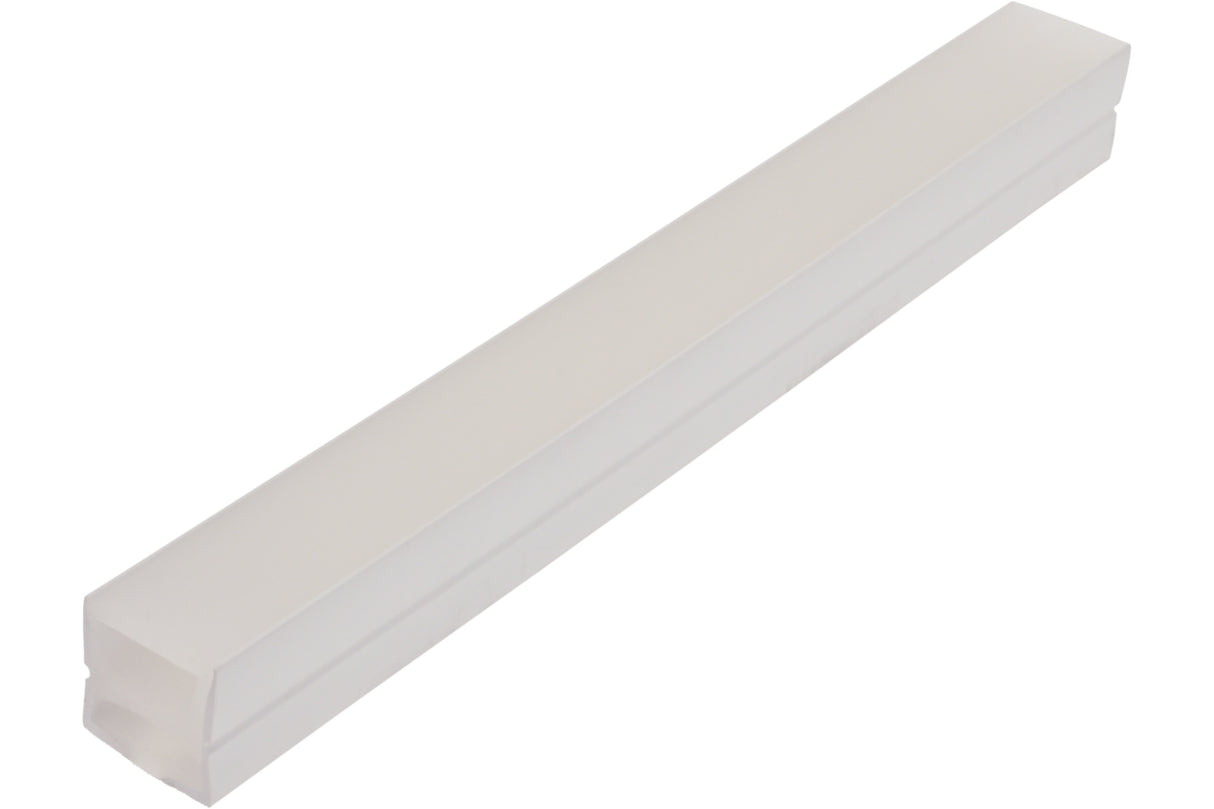 LED Silikonprofil 16 x 16 mm, weiss - opal, je Meter