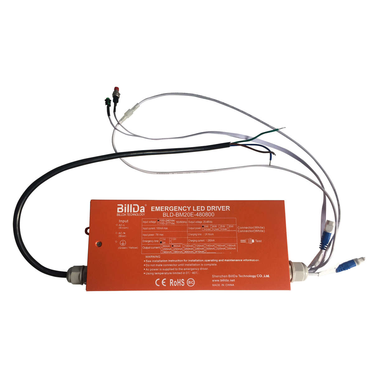 Notlichteinsatz 3H für LED Panel LANO 4 und BL, 30-40W