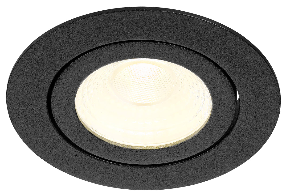 PUNTO LED 8W 760lm 840 36° 230V IP65/IP20 dimmbar schwarz