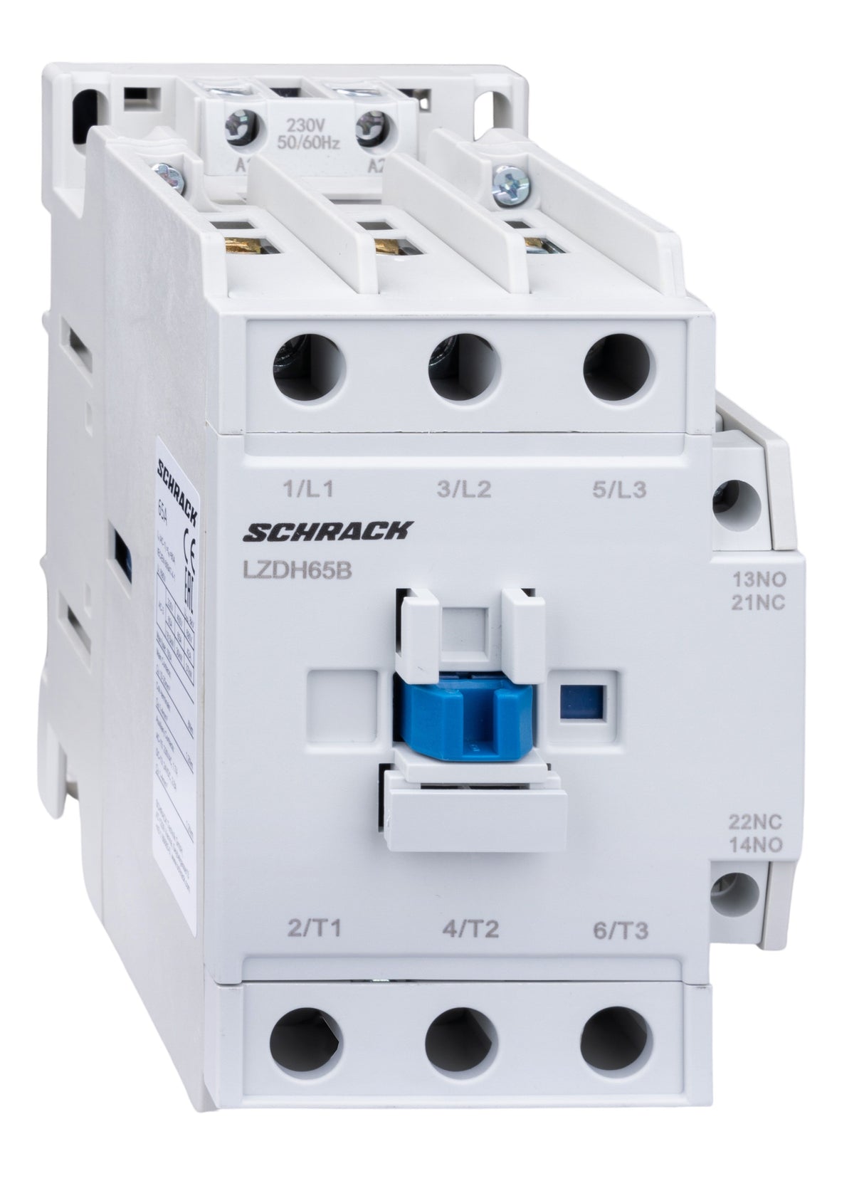 Schütz 3-polig, CUBICO High, 30kW, 65A, 1S+1Ö, 24VAC