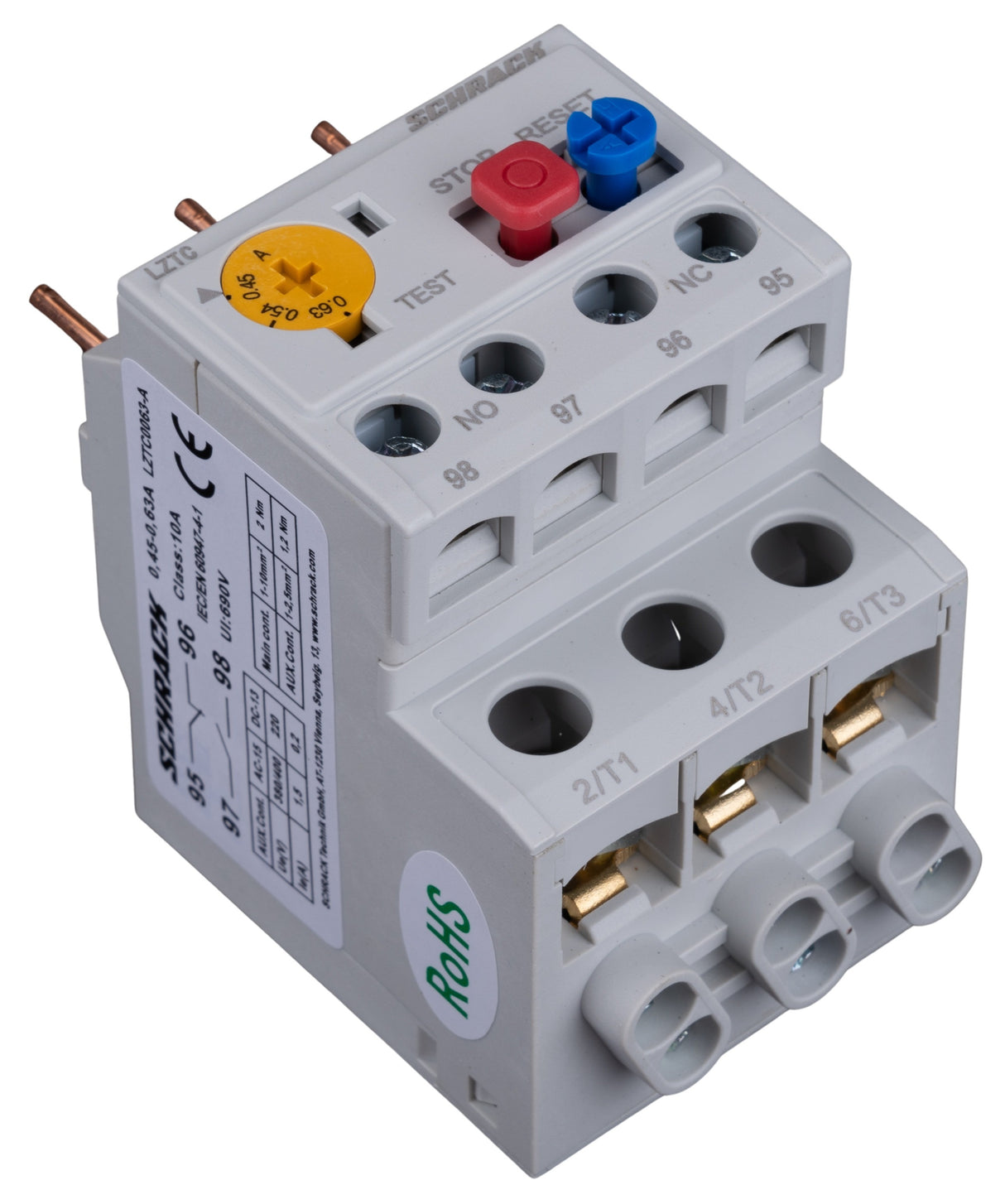 Thermorelais CUBICO Classic, 0,45A - 0,63A