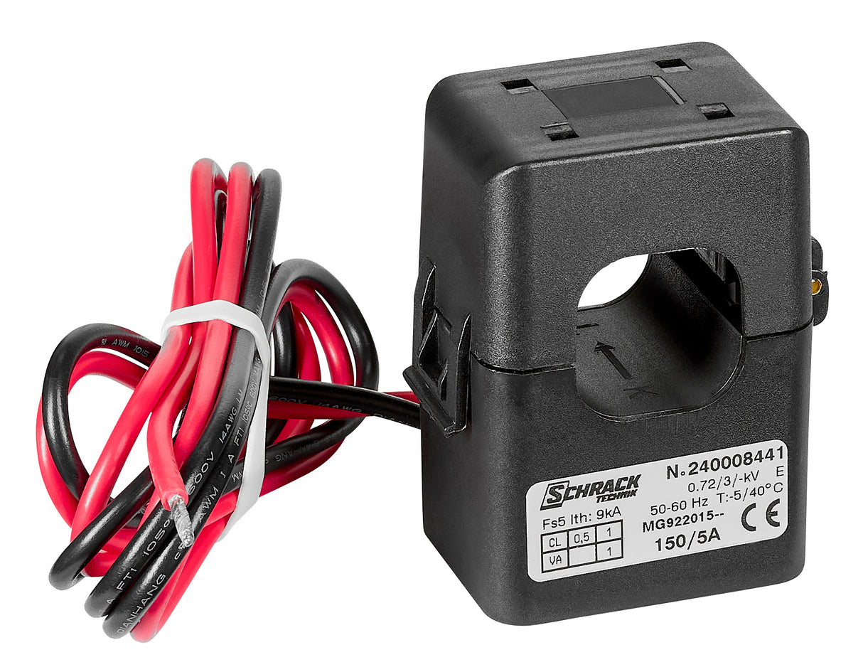 Klappwandler für Kabel 24mm , 150/5A , Klasse 1