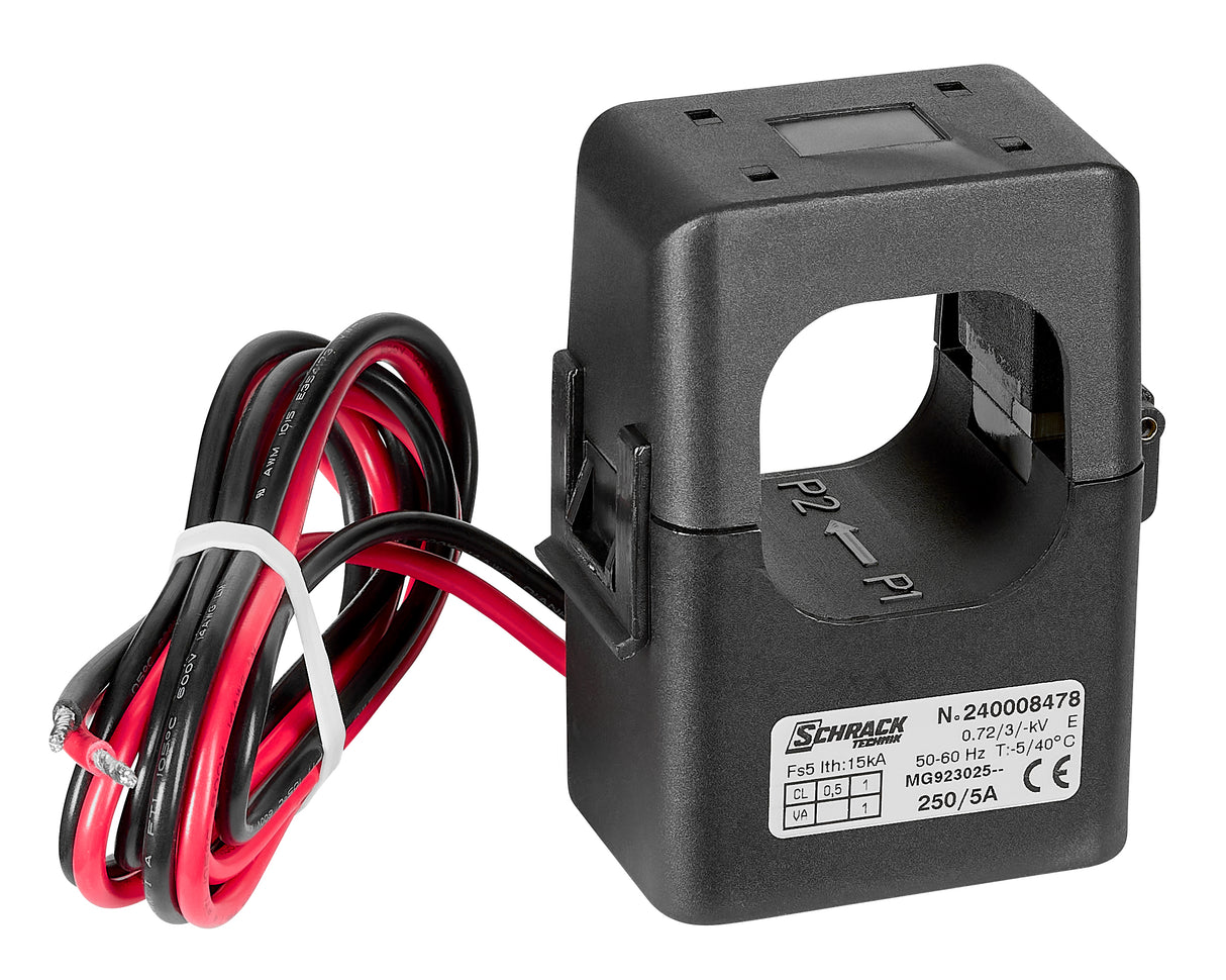 Klappwandler für Kabel 36mm , 250/5A , Klasse 1