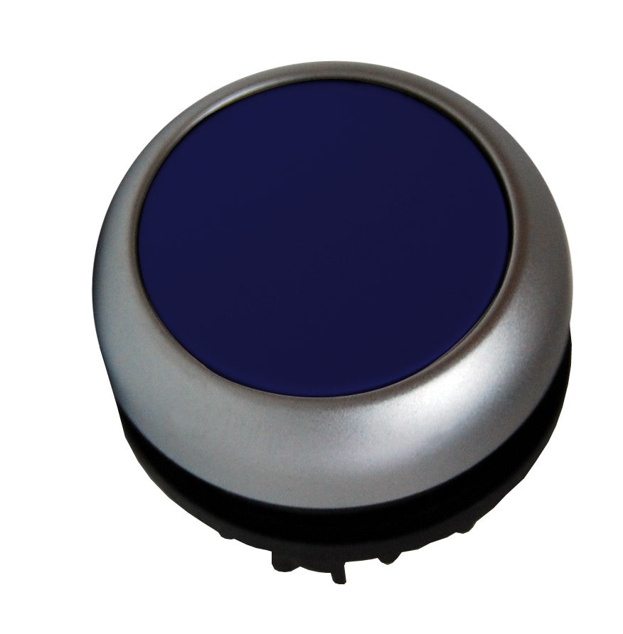Leuchtdrucktaste flach tastend blau