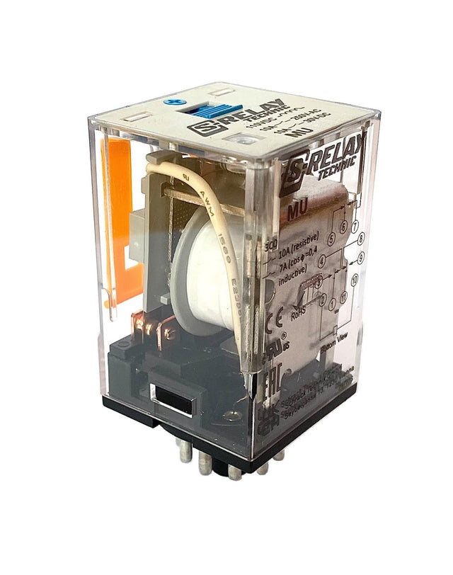 Foto: Multimode-Relais, 3 Wechsler, 10A, 24VDC, 11-polig