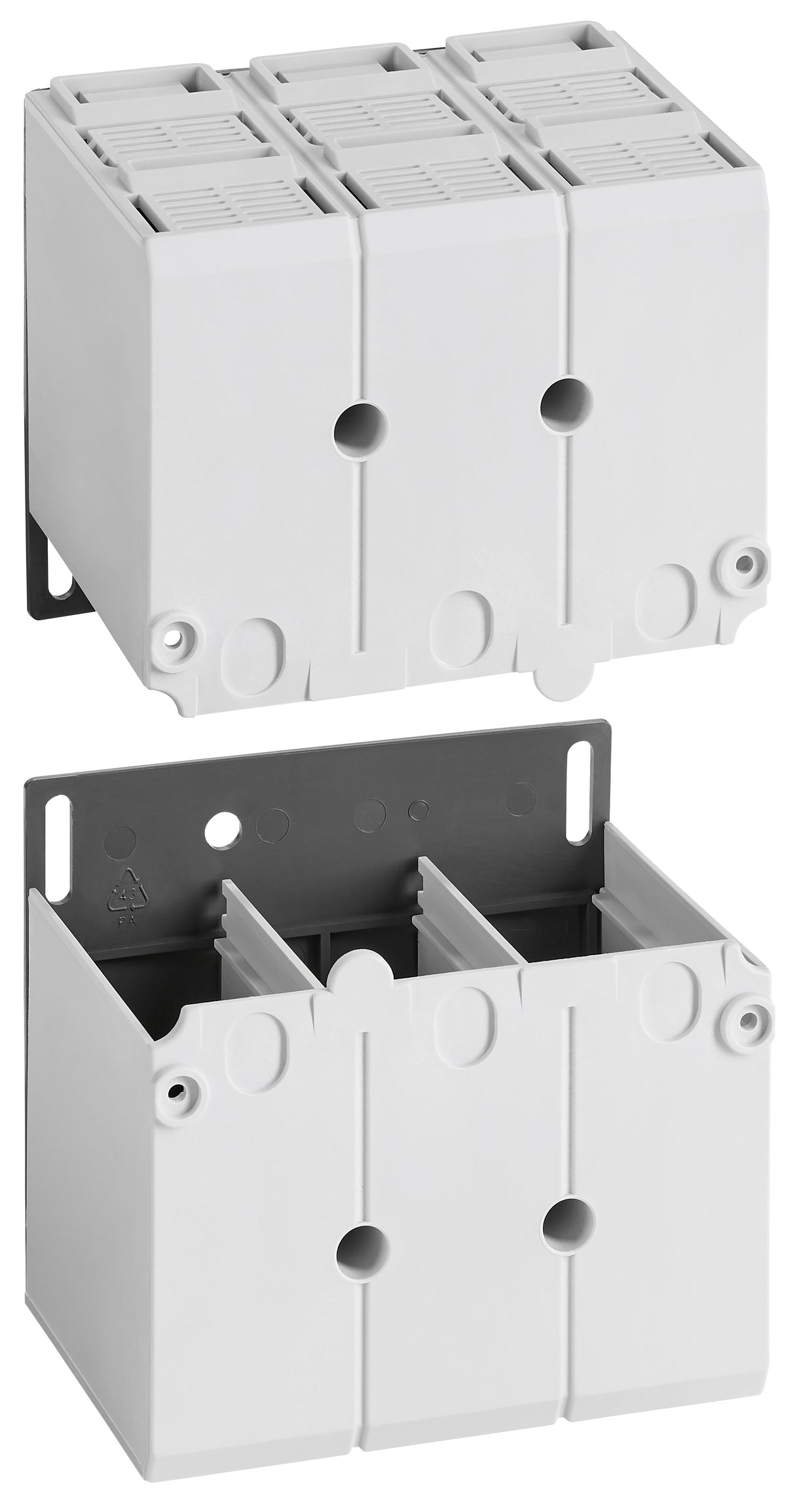 Anschlussabdeckung lang 3-polig zu MX1