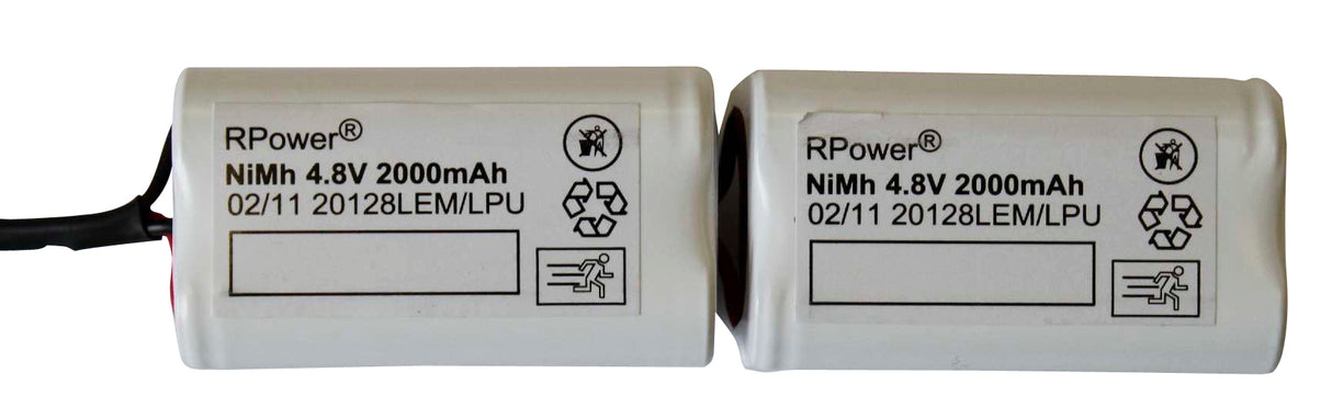 Akku NiMH 9,6V 2,0 Ah für EB-Leuchten ERT-LED