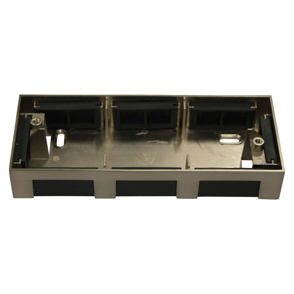 Anbauadapter für Notleuchten Design AM/AX Edelstahl Optik