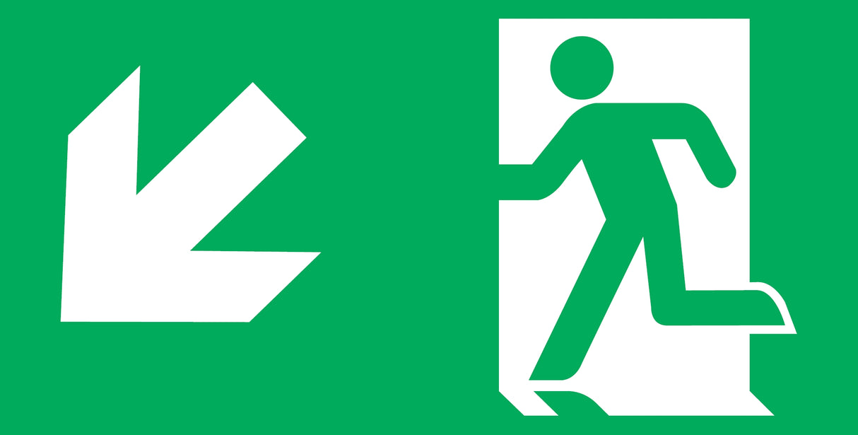 Steckpiktogramm links unten für Leuchten Design KC