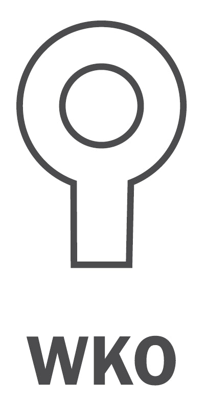 Kettenösenset (4 Stk.) für Leuchten Design WG/WX