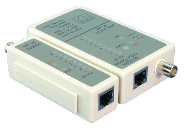 Netzwerk Tester, Verdrahtungstester, BNC / RJ45