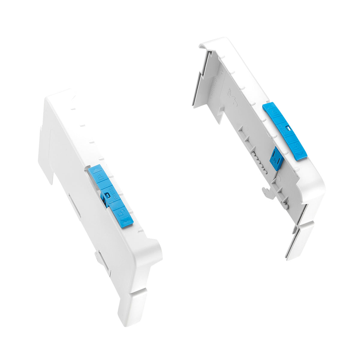 Haltergarnitur für Systemabdeckung, 3-polig (L+R)