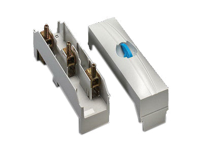 Foto: Anschlussklemmenplatte 3-polig, 6 - 50mm²