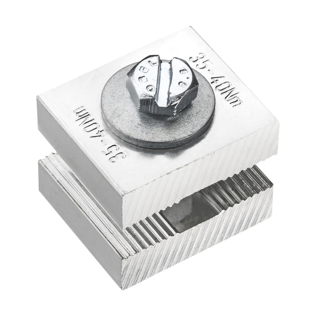 Foto: Schienen-Längsverbindung für 30 - 100x10, 750A, 40mm