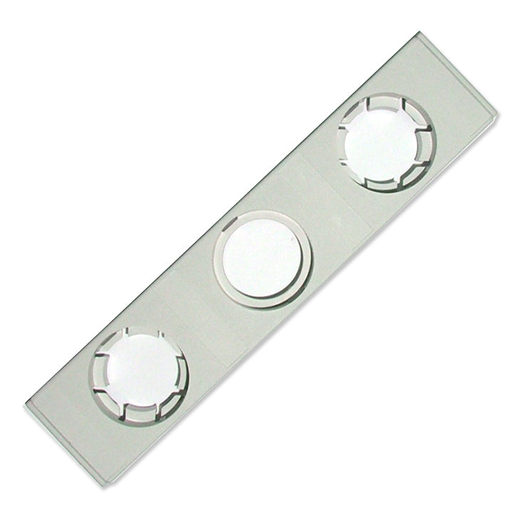 D-Streifen-Abdeckung E27, 1-fach, erhöht, 42mm breit