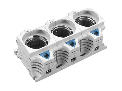 Foto: DIII-Sicherungssockel E33, 3-polig, 63A