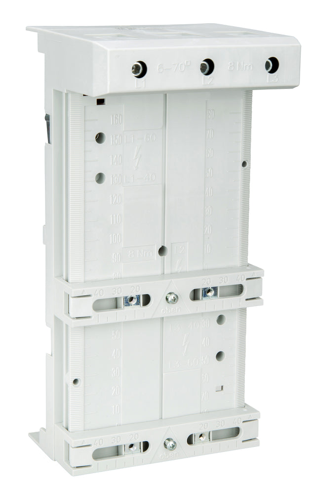 Foto: Universaladapter 200A, Universalanschlussklemme 70 mm² oben