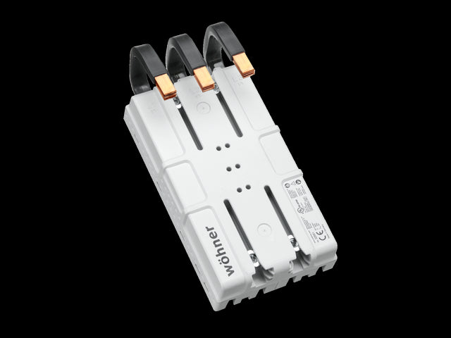 Foto: Adapter 160A, CrossBoard®, 3-phasig, 90 x 160 mm