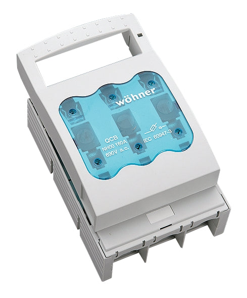 Foto: NH-Sicherungslasttrennschalter Gr.00, 160A, 3-polig, Aufbau