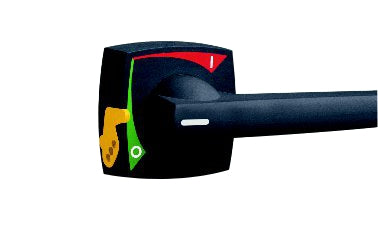 Foto: Türkupplungsdrehantrieb zum Abschließen und Türsperre