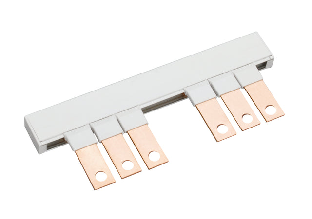 Foto: Kammschiene 3-polig Gr.00, 35mm², isoliert, für 2 NH Gr.00
