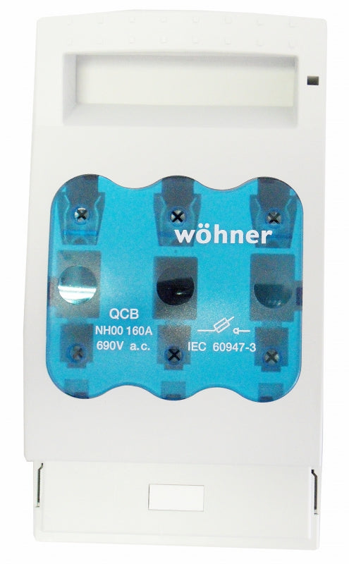 Foto: NH-Reitertrenner, Größe 00, 160 A, 3-polig, Anschluss M8